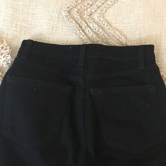 REFORMATION BLACK SERENA JEANS - Picture 4 of 7